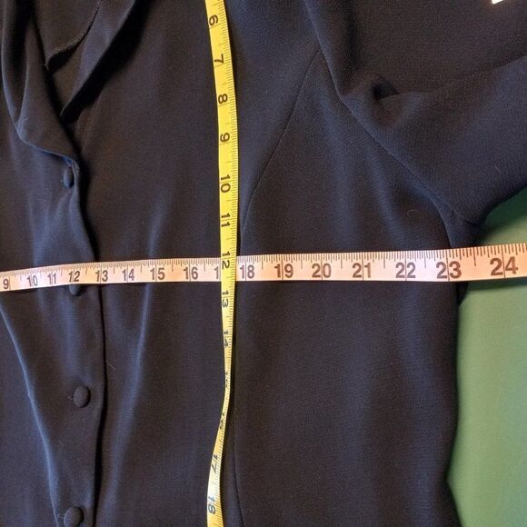 Ladt Dorby Maxi Dark Blue Button Down Dress - Picture 6 of 9